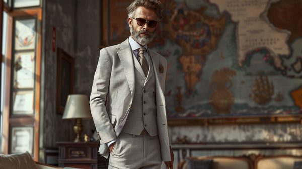 Costume en lin pour homme : un choix efficace pour différents évènements